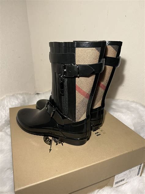 Perfect Fit: Burberry Normandale Boots In US Size 6